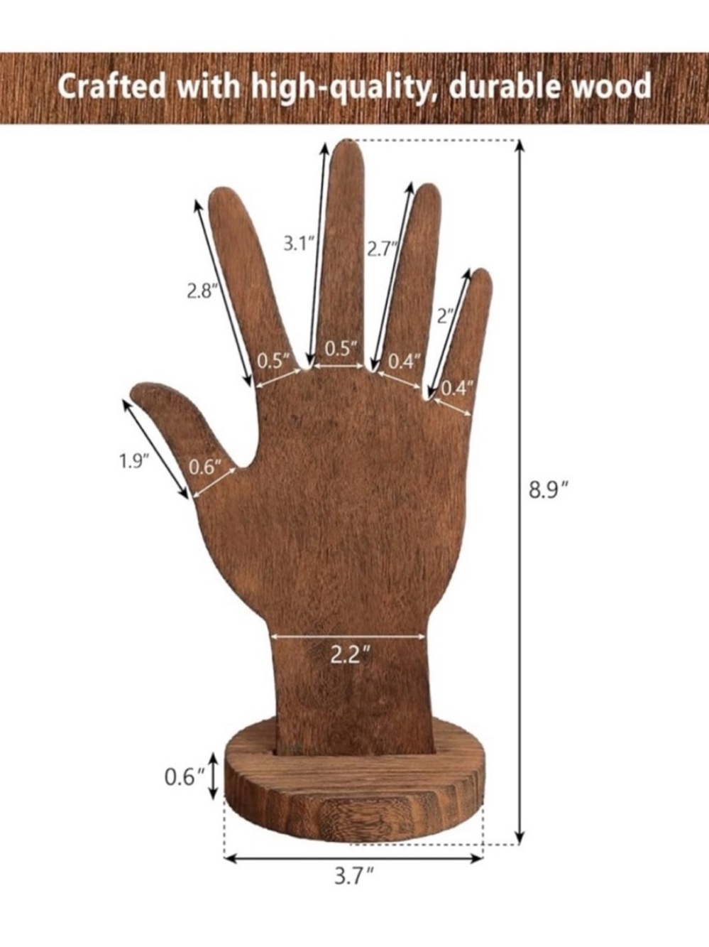 Two Reversible Hand Displays - Picture 4 of 5